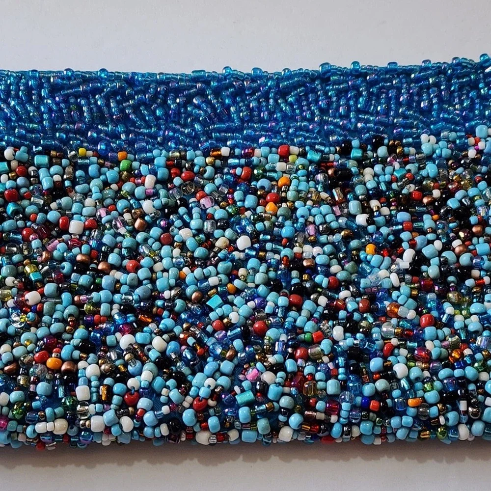 Gorgeous‎ Boho Beaded Heavy Wristlet